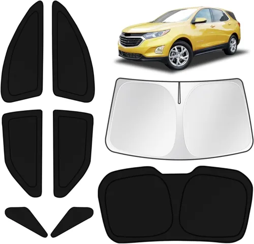 Vista 62 de KUST - Parasol plegable para parabrisas para BMW X1 E84, accesorios 2011 2012 2013 2014 2015, protector de visera de sol ajustable que bloquea