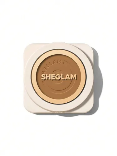 Vista 13 de SHEGLAM SKin-Focus Base de Maquillaje en Polvo de Cobertura Completa Control de Aceite Ligero Polvo Compacto para Rostro Maquillaje-Acorn