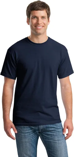 Vista 85 de Gildan Camiseta G500 para hombre Ceniza/baya