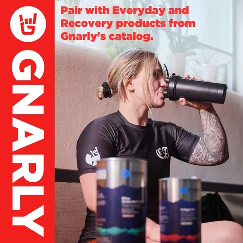 Vista 7 de Gnarly Nutrition Polvo natural para pre-entrenamiento, mango - Certificado NSF Contents, resistencia y recuperación - Vegano pre-entrenamiento