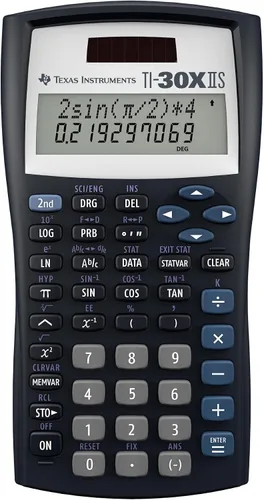Vista 11 de Calculadora científica Texas Instruments TI-30 X IIS 2-Linea, Azul