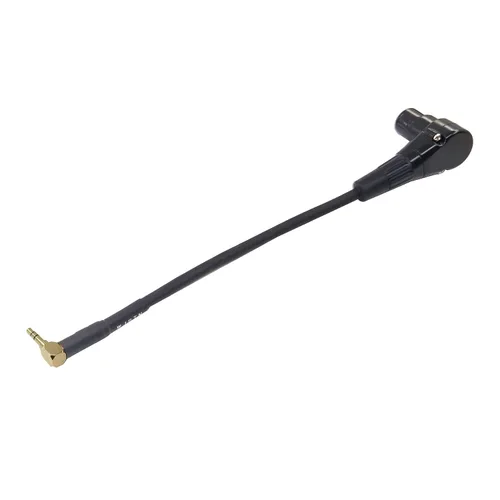 Vista 3 de WJSTN 3-pin Right Angle XLR to 3.5mm Male Adjustable Angle Balanced Stereo Audio Adapter Cable 1 Feet
