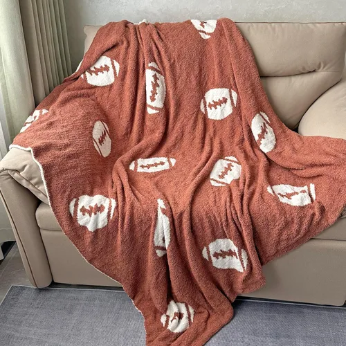 Vista 12 de Manta acogedora con patrón de béisbol perfecta reversible ligera ropa de cama para adultos, suave, cálida y de felpa manta deportiva de pelota ideal