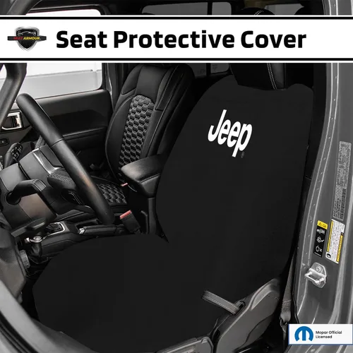Vista 2 de Seat Armour Funda de asiento negra para "Jeep", Negro