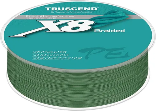 Vista 8 de TRUSCEND X8 Braided Fishing Line, Durable and Valuable PE Braid Line for Professional, More Thinner More Smoother Performance for Casting Well
