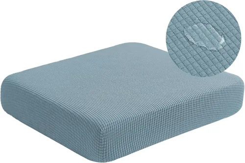 Vista 19 de SICHOWEL Fundas de Cojines de Sofá Repelentes al Agua de Tela Jacquard de Alta Elasticidad Protector de Muebles de Cojines de Silla para Sala