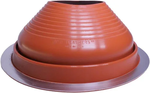 Vista 13 de Flashers #1 Silicona de alta temperatura flexible para techo Jack Pipe Boot Metal Roofing Pipe Flashing (Pipe OD 1/4" a 2")