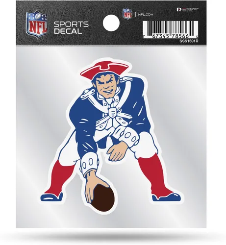 Vista 23 de Rico Industries NFL unisex-adult NFL Retro 4x4 Decal