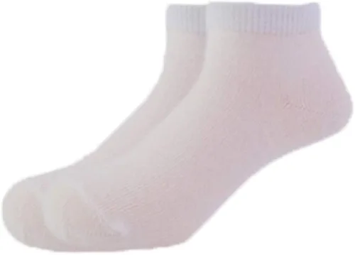 Vista 2 de Dejian - Calcetines tobilleros de algodón para niños y niñas, 12 pares