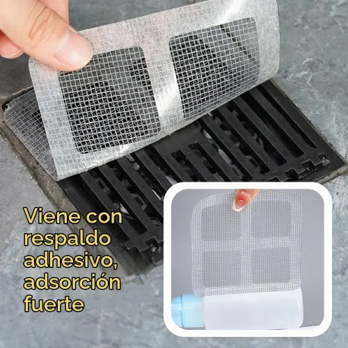 Vista 7 de Adhesivos desechables para drenaje de pelo, 2026 nuevo protector de drenaje de ducha desechable, recogepelos para el drenaje de la ducha del baño
