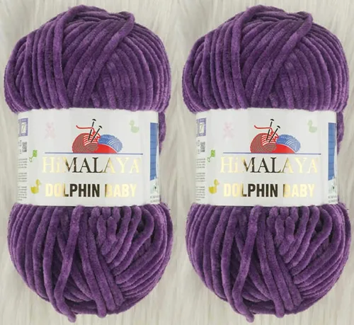 Vista 23 de Himalaya Dolphin 80301 - Ovillo de lana para tejer, 2 madejas, 264 yardas, 2 x 3.53 oz (80301)