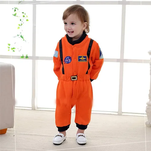Vista 7 de Digood Mono para niños juego de rol astronauta astronauta disfraz de cosplay traje espacial mono para bebé
