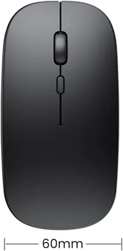Vista 3 de Wireless Mouse Bluetooth Rechargeable Mouse Wireless Computer Silent Mause Ergonomic Mini Mouse USB Optical Mice for PC Laptop