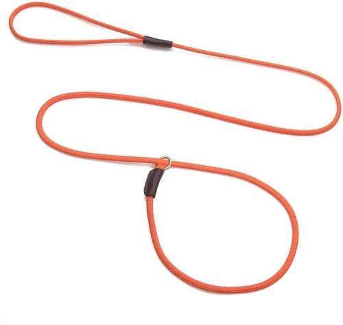 Vista 4 de Mendota Pet Correa antideslizante para exhibición de perros, fabricada en los Estados Unidos, color negro, 1/8 pulgadas x 54 pulgadas, para razas