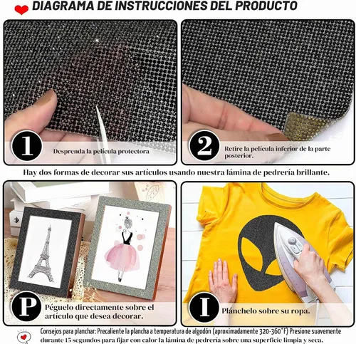 Vista 2 de Adhesivo con diamantes de imitación para decoración de auto, calcomanías autoadhesivas para decoración de automóviles y manualidades con 19440