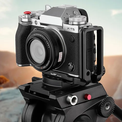 Vista 8 de Haoge CP-MA90 Adaptador de abrazadera QR de placa de liberación rápida para cabezal de video líquido Manfrotto para trípode seleccionado a