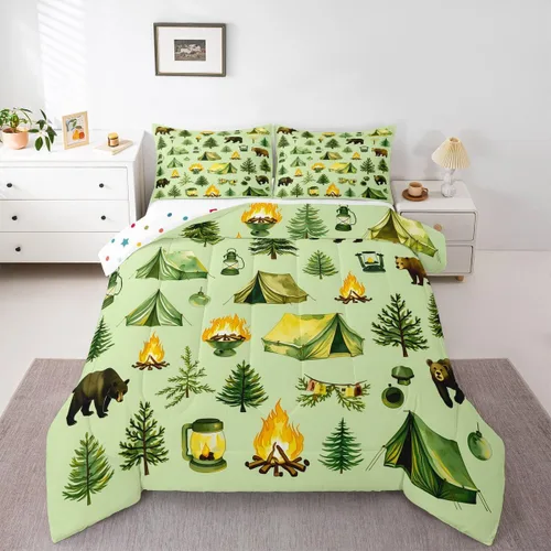 Vista 8 de Erosebridal Yoga Gifts Comforter Set for Kids Boys Girls Yoga Chakras Bedding Sun and Moon Duvet Set Boho Tribal Comforter Twin with 1 Pillowcase