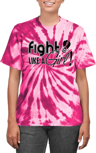 Vista 3 de Fight Like a Girl Camiseta unisex Signature