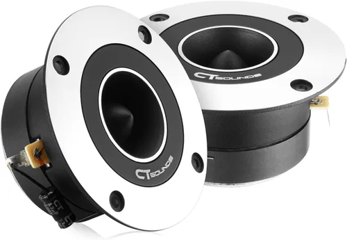 Vista 8 de CT Sounds TX-35A 3.5” 600-Watt Tweeters Super de Titanio, Par