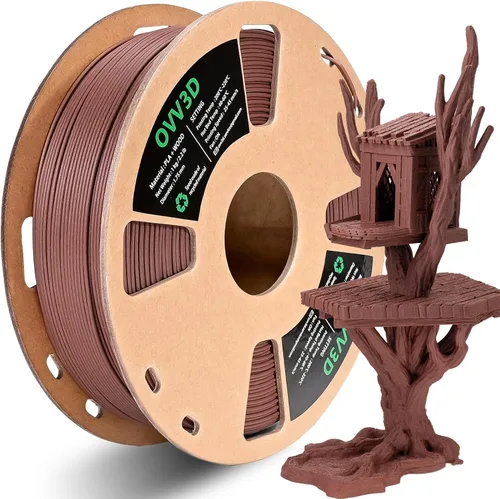 Vista 37 de OVV3D - Filamento PLA para impresora 3D de 8.82 oz x 4 bobinas, PLA Transparente Pla Multicolor