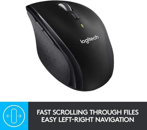 Vista 3 de Logitech Ratón inalámbrico de maratón M705 (renovado)