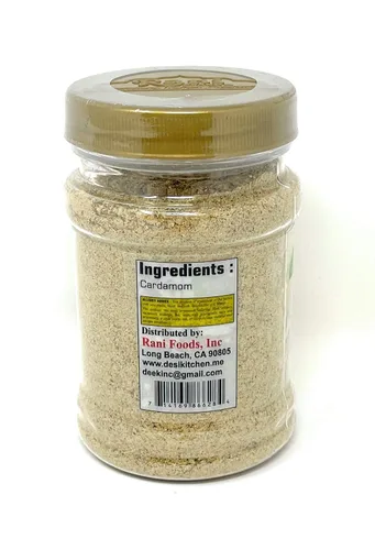 Vista 4 de Desi Kitchen Spices All Natural Sin sal Vegano Sin OMG Cardamomo verde puro indio molido (polvo Elaichi verde) 3 onzas con garantía