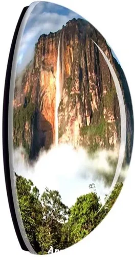 Vista 2 de Angel Falls Venezuela - Imán para nevera, cristal 3D, regalo de colección de recuerdos para viajes turísticos