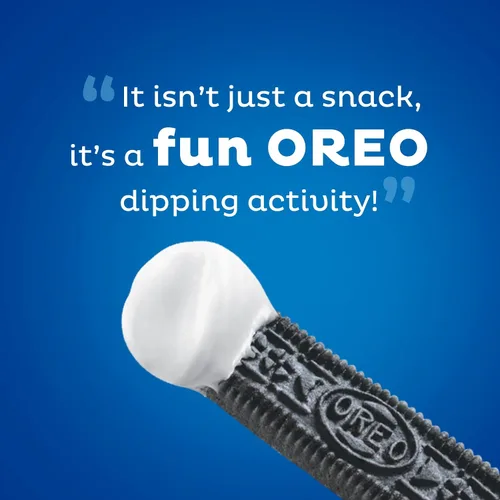 Vista 11 de Handi-Snacks OREO - Paquetes de bocadillos para salsa de galletas y creme, 20 paquetes de aperitivos