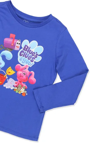Vista 4 de Nickelodeon Blues Clues You - Camiseta de manga larga para niños pequeños