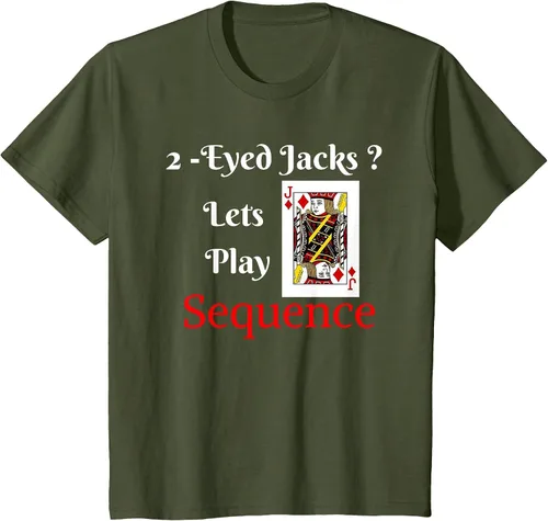 Vista 31 de I Have 2-Eyed Jacks Lets Play A Card Board Game T-Shirt Fun T-Shirt