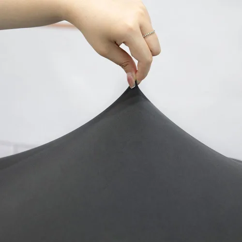Vista 5 de Morbuy Funda para silla Wingback, 2 piezas, lavable, elástica, con respaldo de ala, fundas para silla con brazos para sala de estar, dormitorio