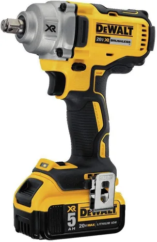 Vista 3 de DEWALT Kit de llave de impacto 20V MAX* XR, yunque de anillo de cerdo, 1/2 pulgada (DCF894HP2)