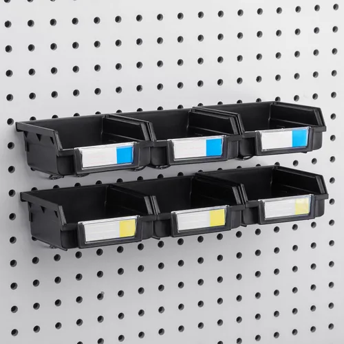 Vista 3 de Papeleras de Pegboard – tamaños 3.5", 5", o 7
