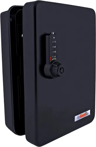 Vista 8 de KeyGuard armario para llaves con cierre de combinación, 48 ganchos, SL-8548
