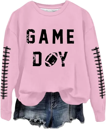 Vista 9 de Sudadera casual para mujer, manga larga, con cuello redondo, ropa de primavera, tallas S-3XL