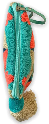 Vista 4 de Bolso cruzado para mujer, bolso cruzado hecho a mano, correa cruzada, bolso de yute, playa, bolso de hombro para mujer, bolso de verano