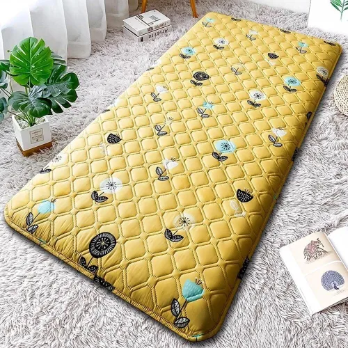 Vista 7 de Colchón de piso japonés portátil plegable para dormitorio que acampa cama reclinable