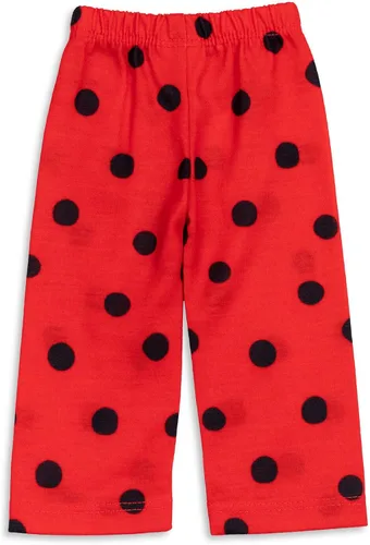 Vista 6 de Miraculous Ladybug - Conjunto de pijama de 4 piezas y pantalones a juego para niñas pequeñas