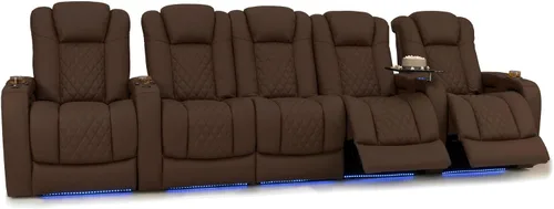 Vista 62 de Seatcraft Virtuoso 365 - Asiento de cine en casa (3 unidades), color ébano