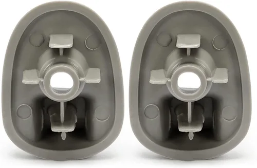 Vista 4 de Paquete de 2 clips de repuesto para visera solar compatibles con Jeep Liberty 2005-2012 y Dodge Nitro 2008-2012 de repuesto directo # 1AR26BD1AA