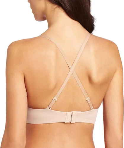 Vista 3 de ToBeInStyle - Sostén en V convertible con escote profundo para mujer