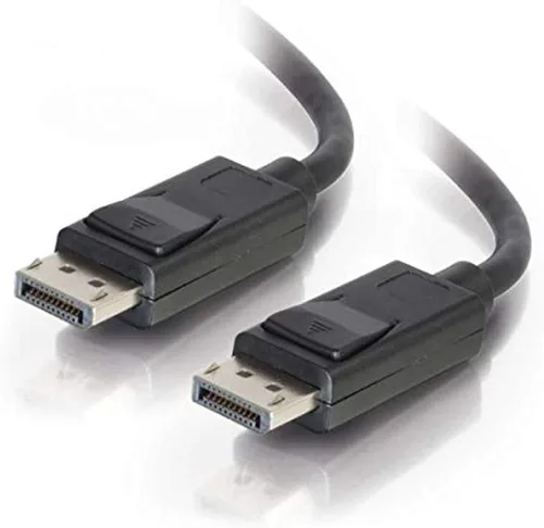 Vista 4 de C2G Legrand - Cable DisplayPort 1.2 macho a macho, cable de puerto de pantalla negro, cable de pantalla digital de 3 pies, puerto de pantalla de 8K