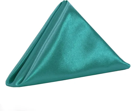Vista 12 de YOUR CHAIR COVERS - Servilletas de tela de satén lavables de gran tamaño de 20 pulgadas, con dobladillo, reutilizables, para restaurantes, cenas