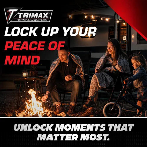Vista 5 de TRIMAX TC123 - Cerradura de acoplamiento universal, color plateado