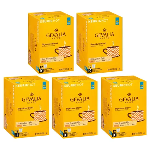 Vista 18 de Gevalia Cápsulas de Cappuccino Keurig K Cup con paquetes de espuma de 5.98 onzas (24 unidades, 4 cajas)