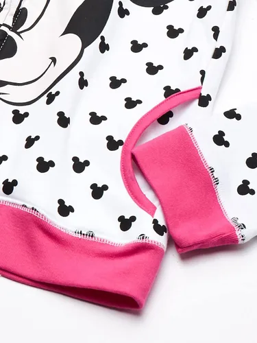 Vista 3 de Disney Sudadera con capucha Minnie con lazo y oreja para niña