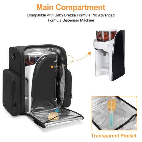 Vista 2 de Yarwo Funda de transporte compatible con Baby Brezza Formula Pro Advanced