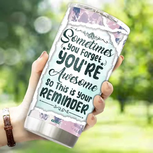 Vista 3 de Regalos inspiradores personalizados para mujeres, taza de viaje, botella de agua, regalo para mamá, esposa, hija, niñas, Navidad, cumpleaños, día
