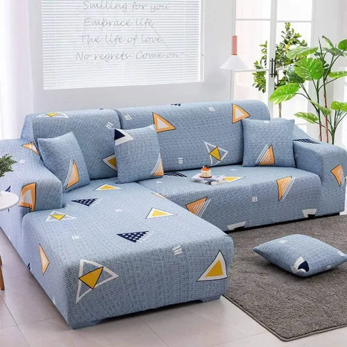 Vista 52 de IMYOGI Fundas de sofá de alta elasticidad, funda de sofá elástica con patrón de elastano, fundas de sofá de dos plazas, 1 pieza, protector de perro