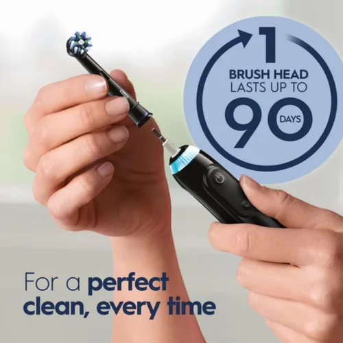 Vista 5 de Oral-B Pro 5000 SmartSeries Power Cepillo de dientes eléctrico recargable con conectividad Bluetooth, Edición Negra